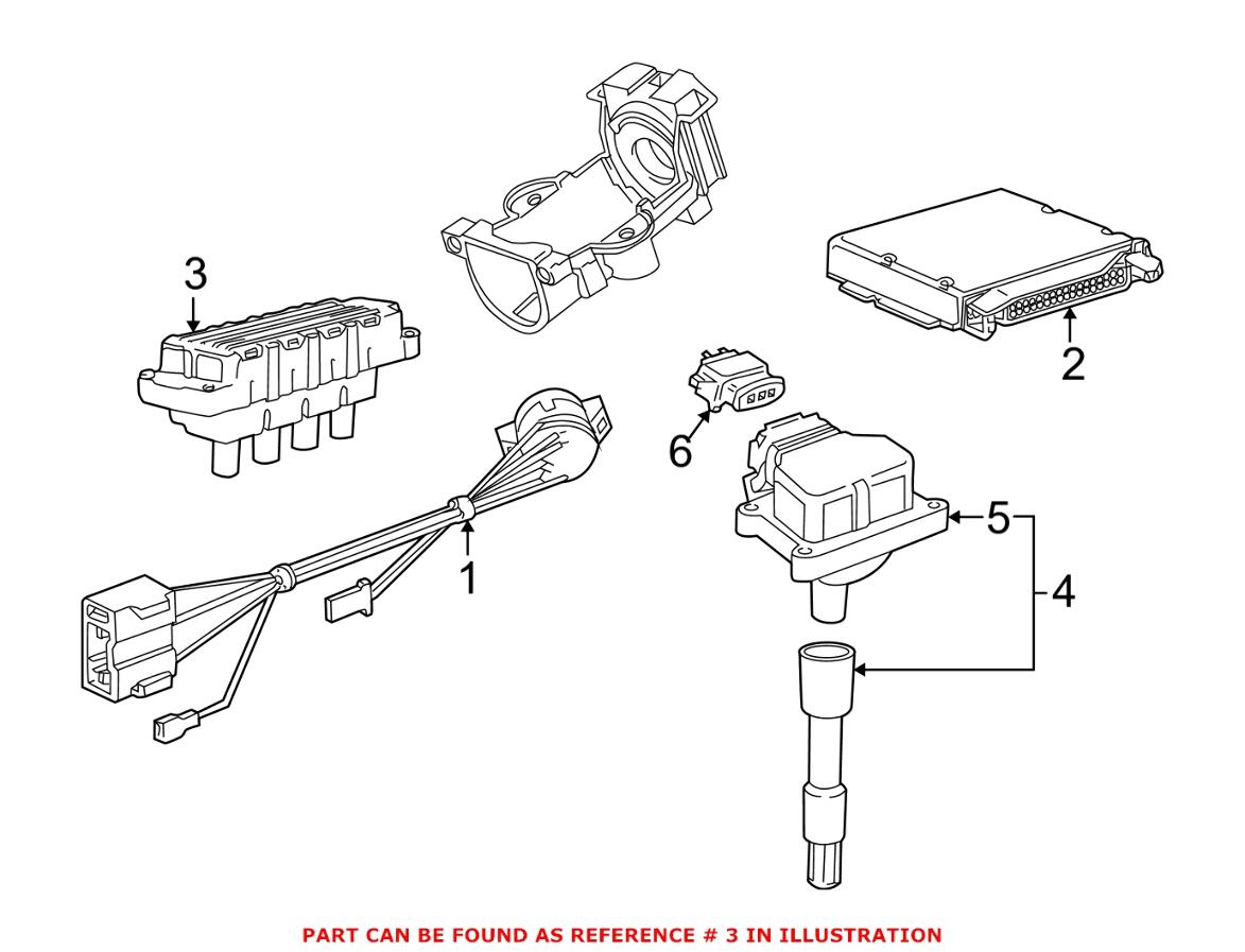 BMW Ignition Coil 12131247281